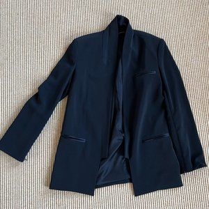 Sally Lapointe Viscose Cape Blazer